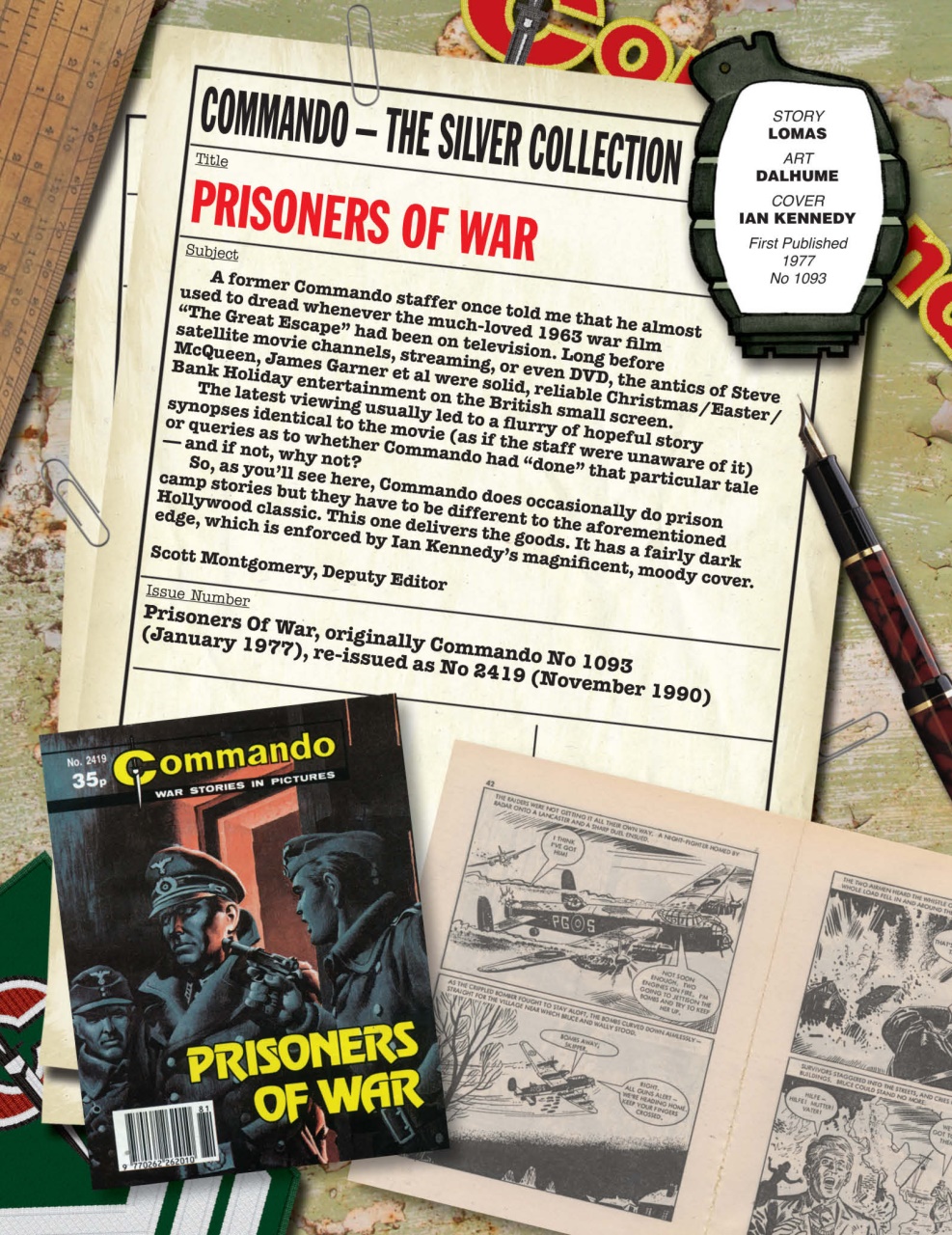 Commando Preview Pages