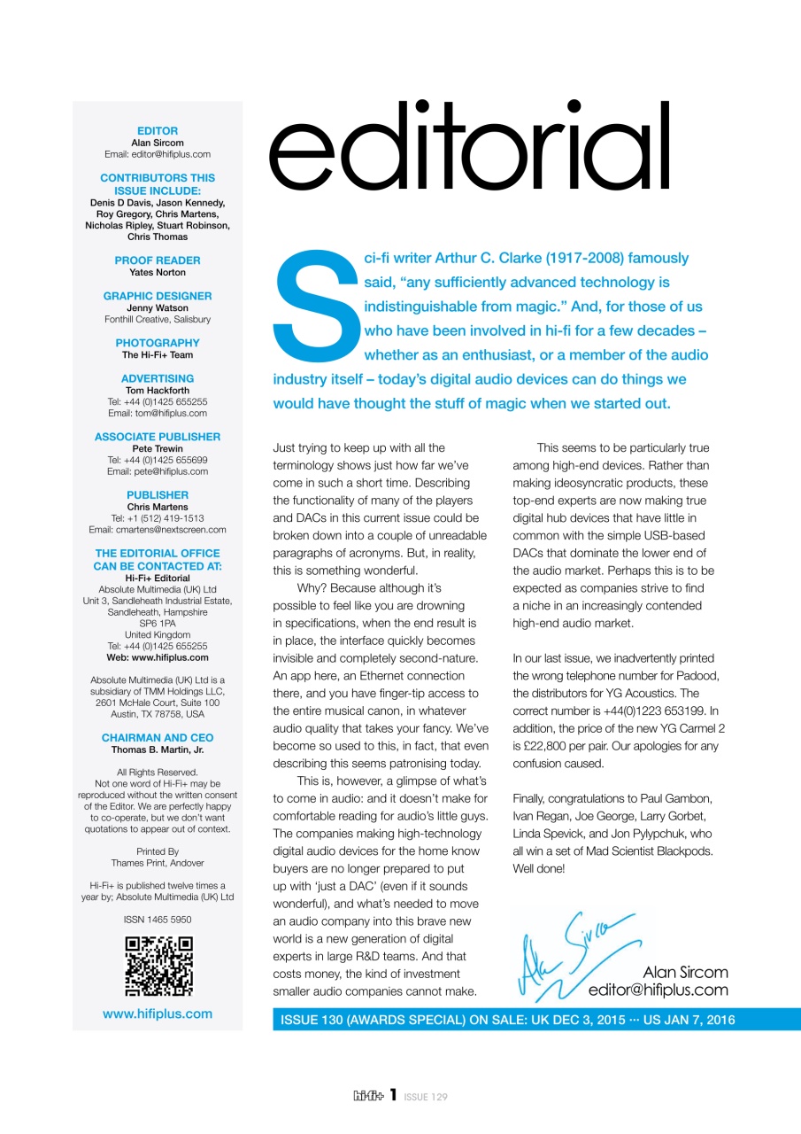 hi-fi+ Global Network Preview Pages