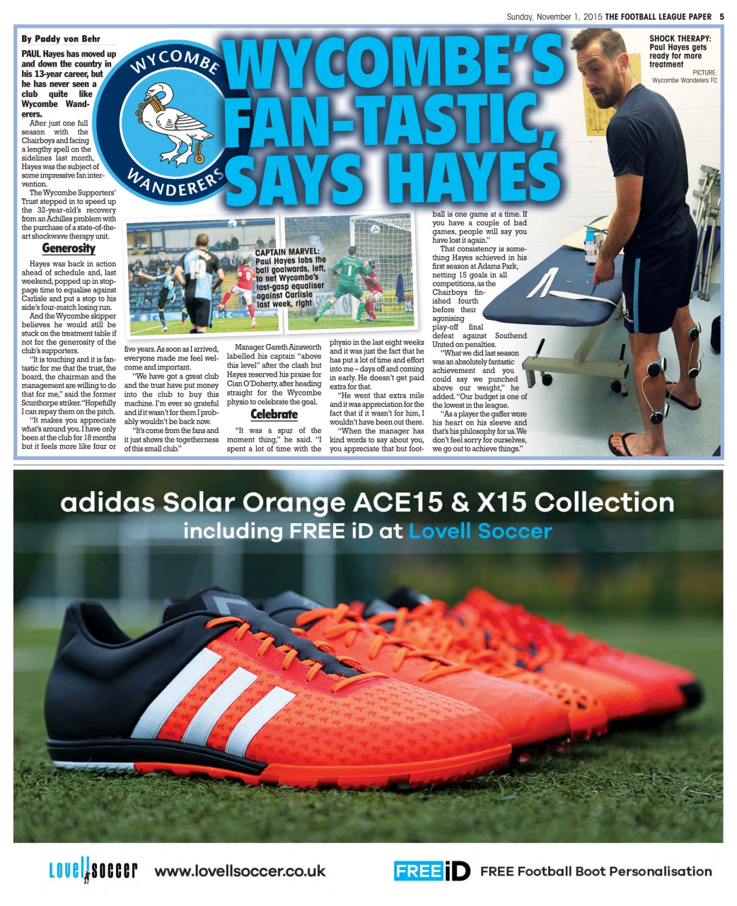 The Football League Paper Preview Pages