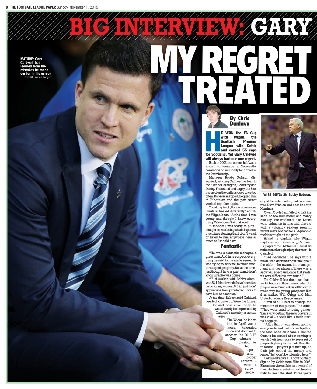 The Football League Paper Preview Pages