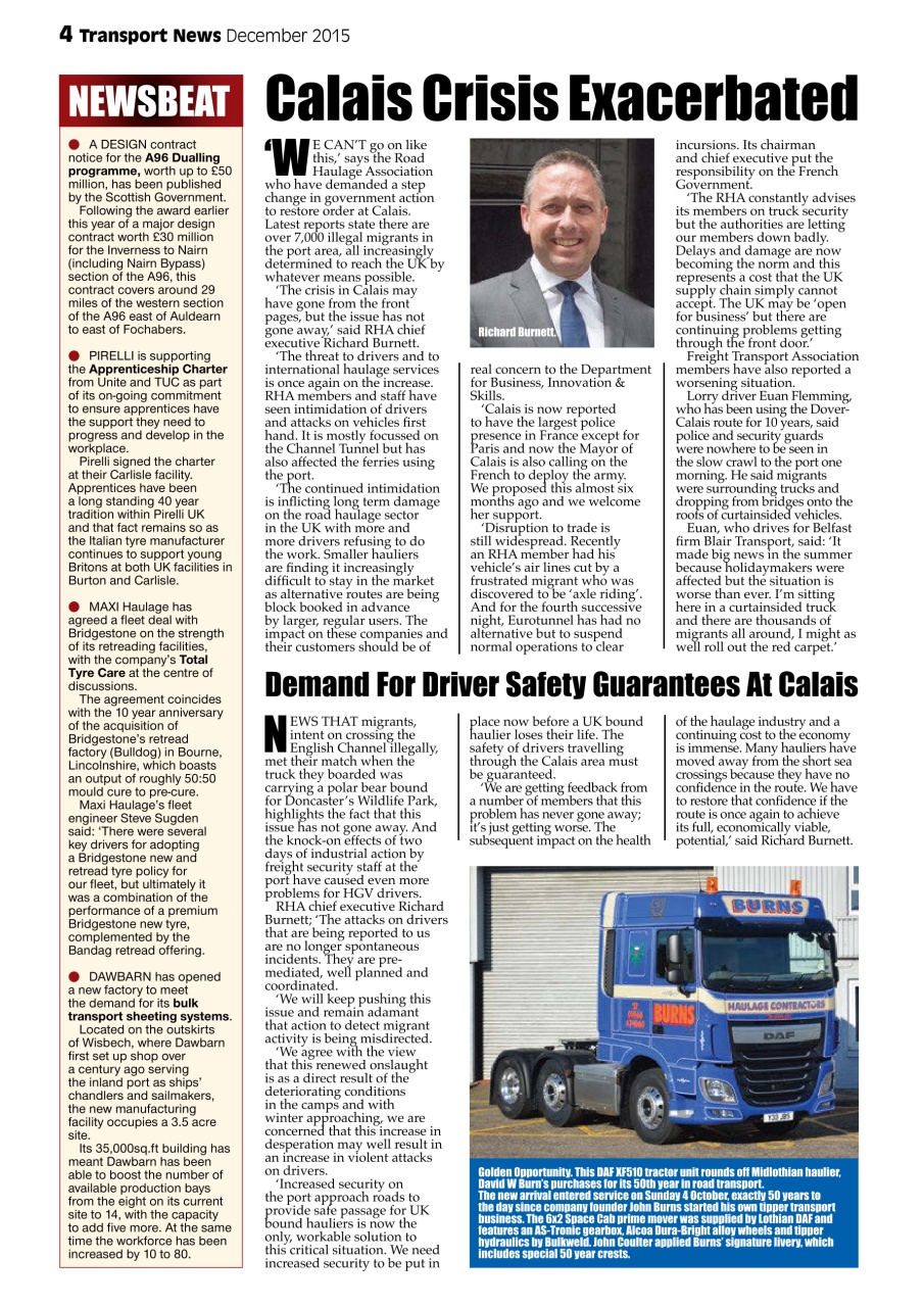 Transport News Preview Pages