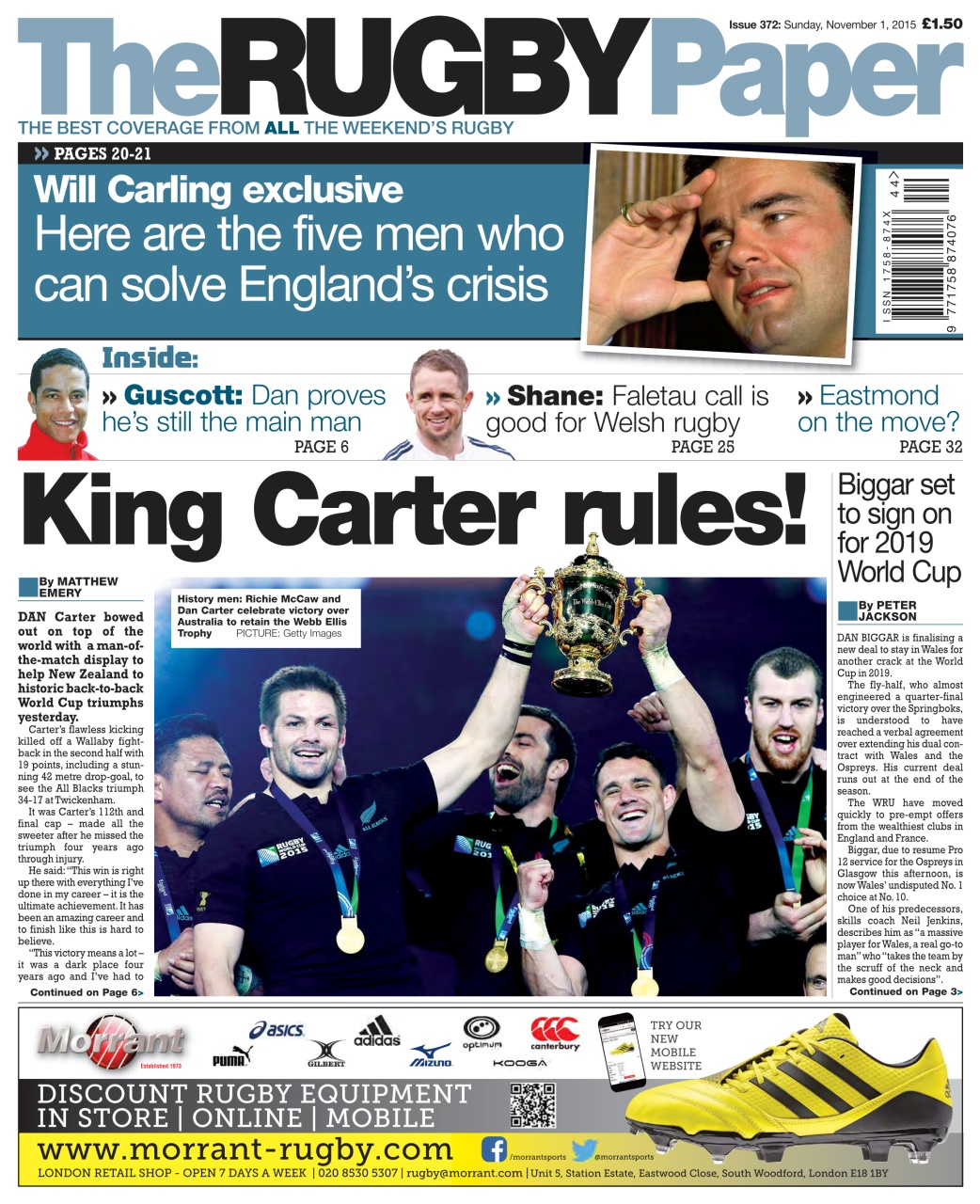 The Rugby Paper Preview Pages