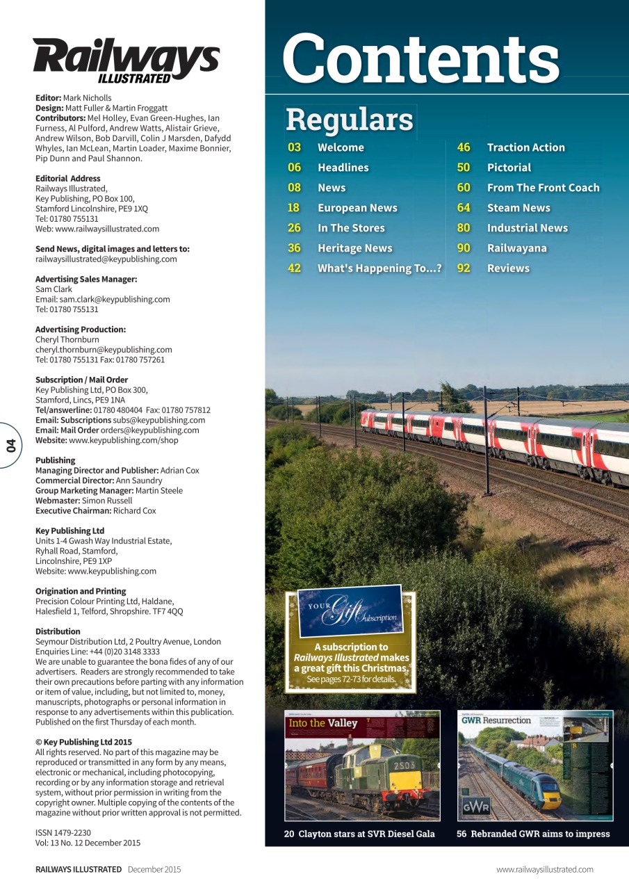 Railways Illustrated Preview Pages