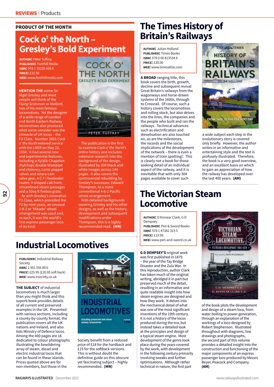 Railways Illustrated Preview Pages