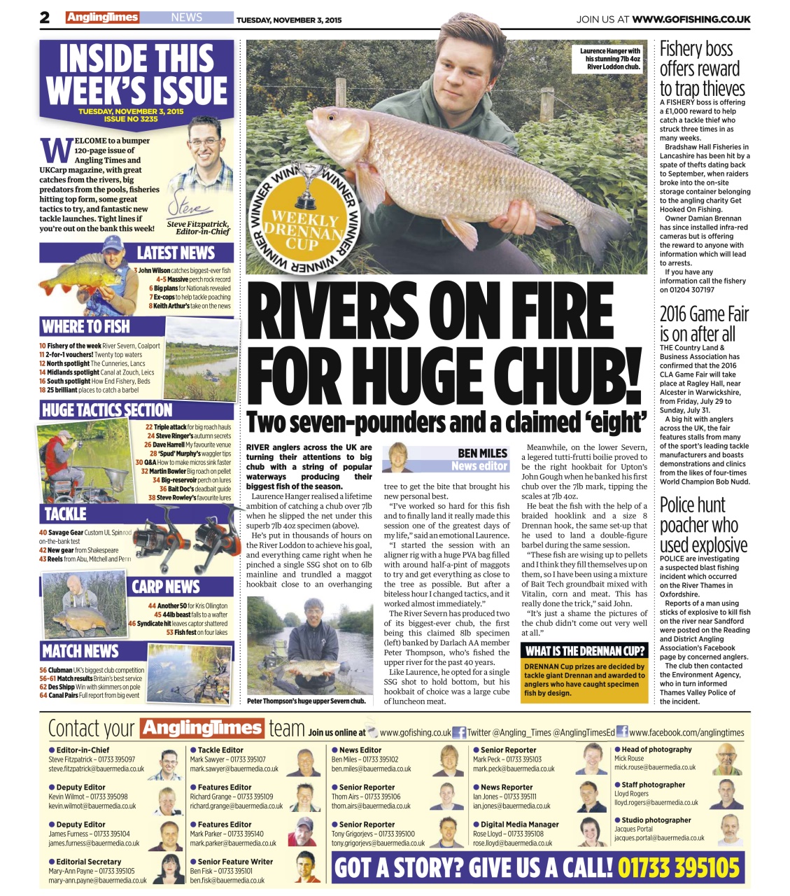 Angling Times Preview Pages