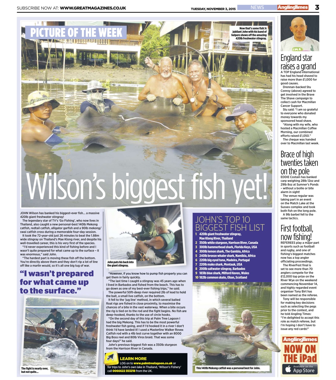 Angling Times Preview Pages