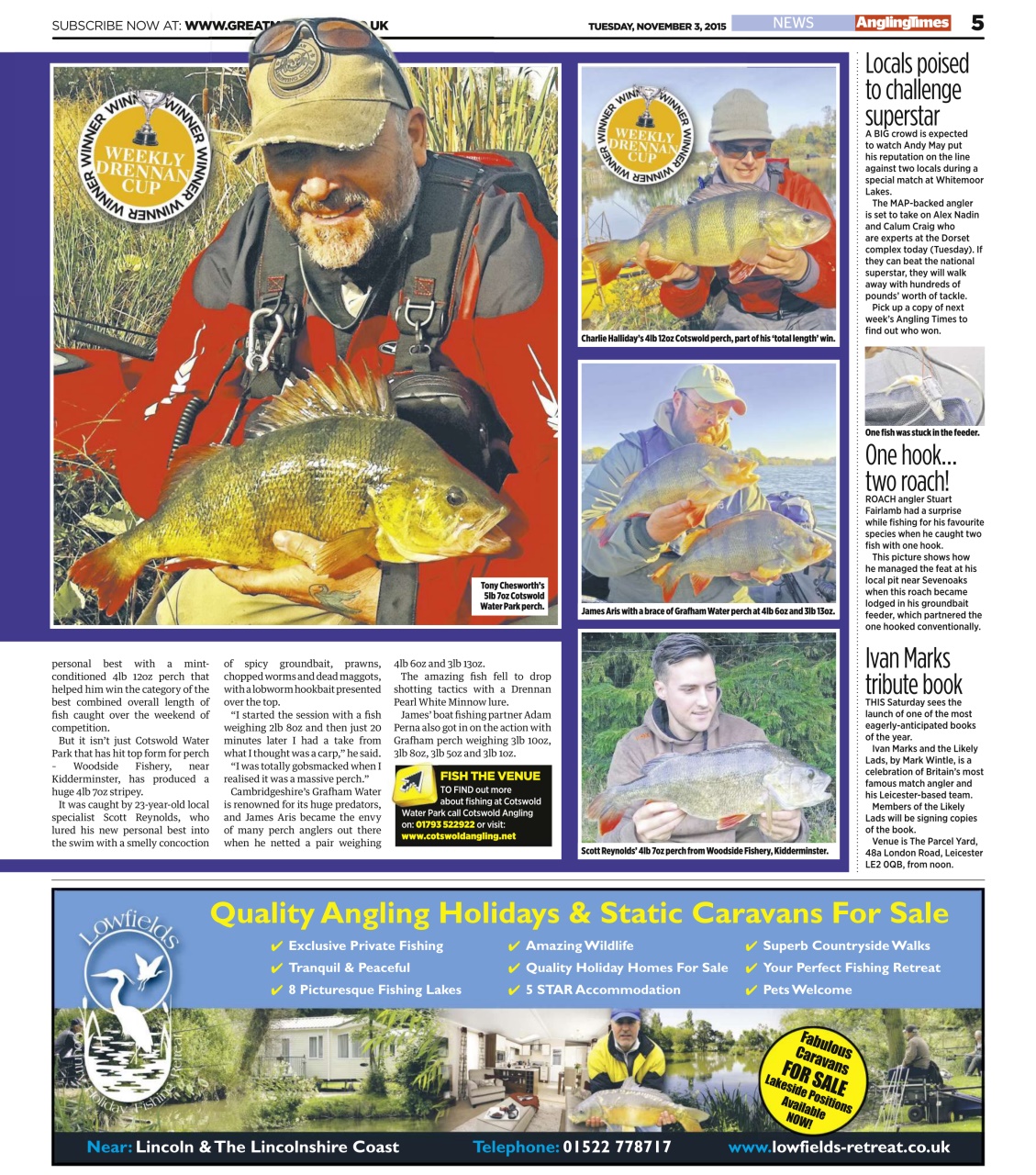 Angling Times Preview Pages