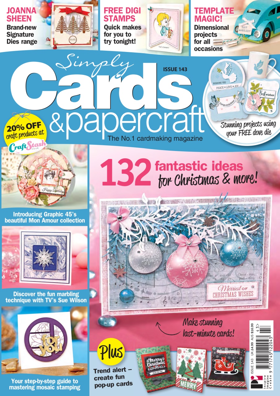 Simply Cards & Papercraft Preview Pages