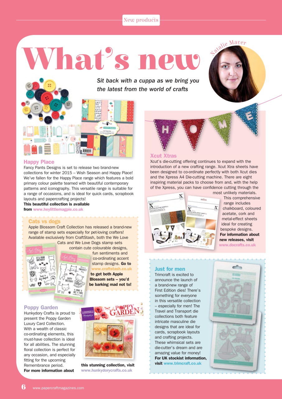 Simply Cards & Papercraft Preview Pages