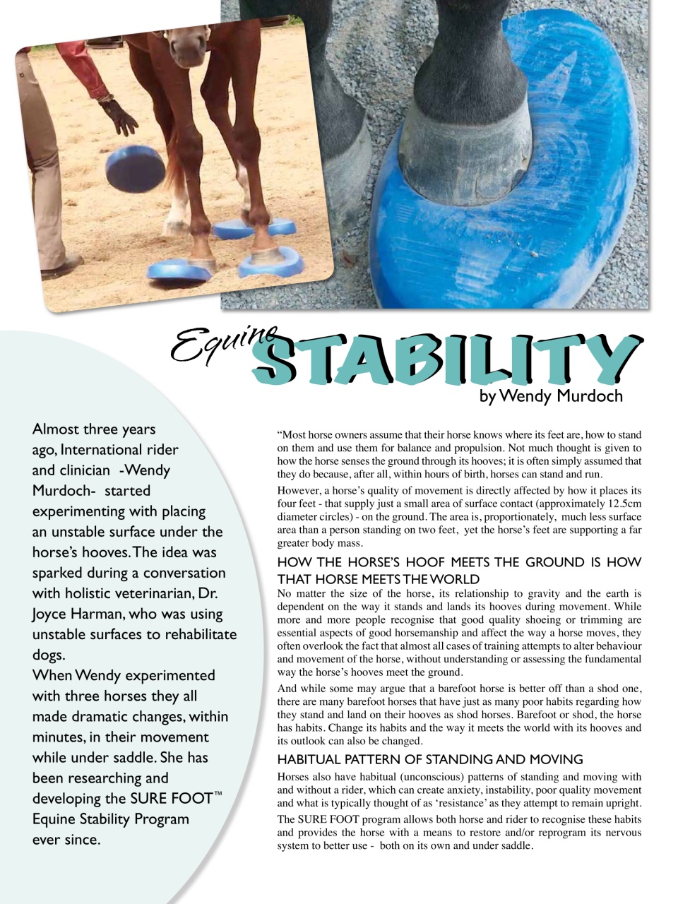 Hoofbeats Preview Pages