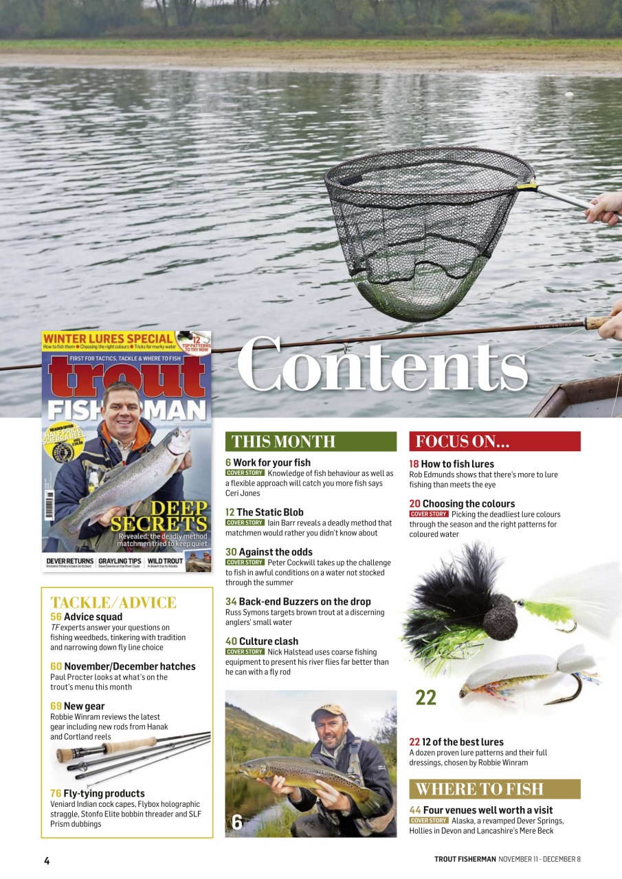 Trout Fisherman Preview Pages