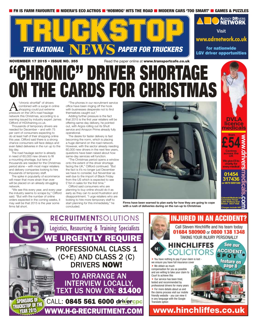 Truckstop News Preview Pages
