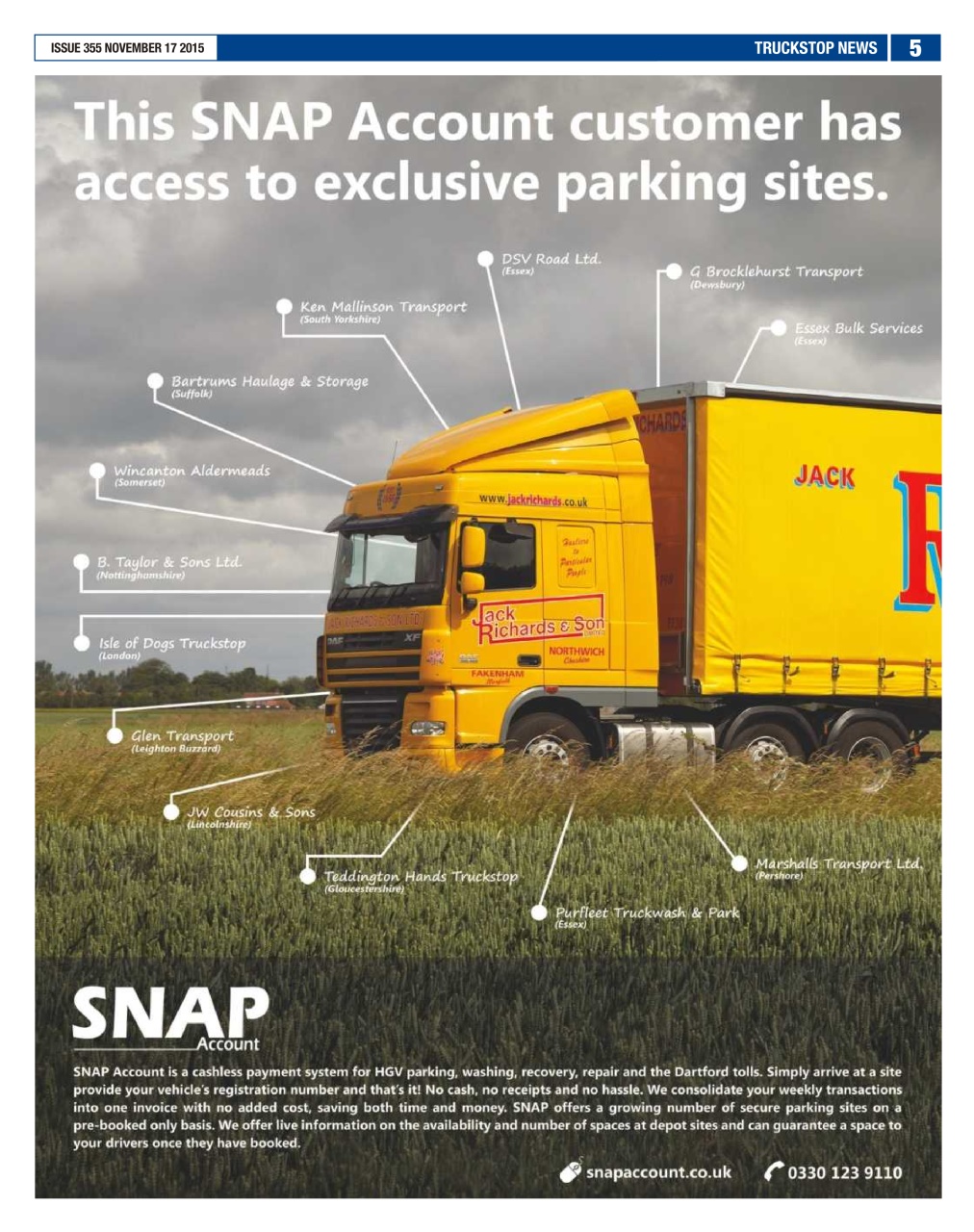 Truckstop News Preview Pages