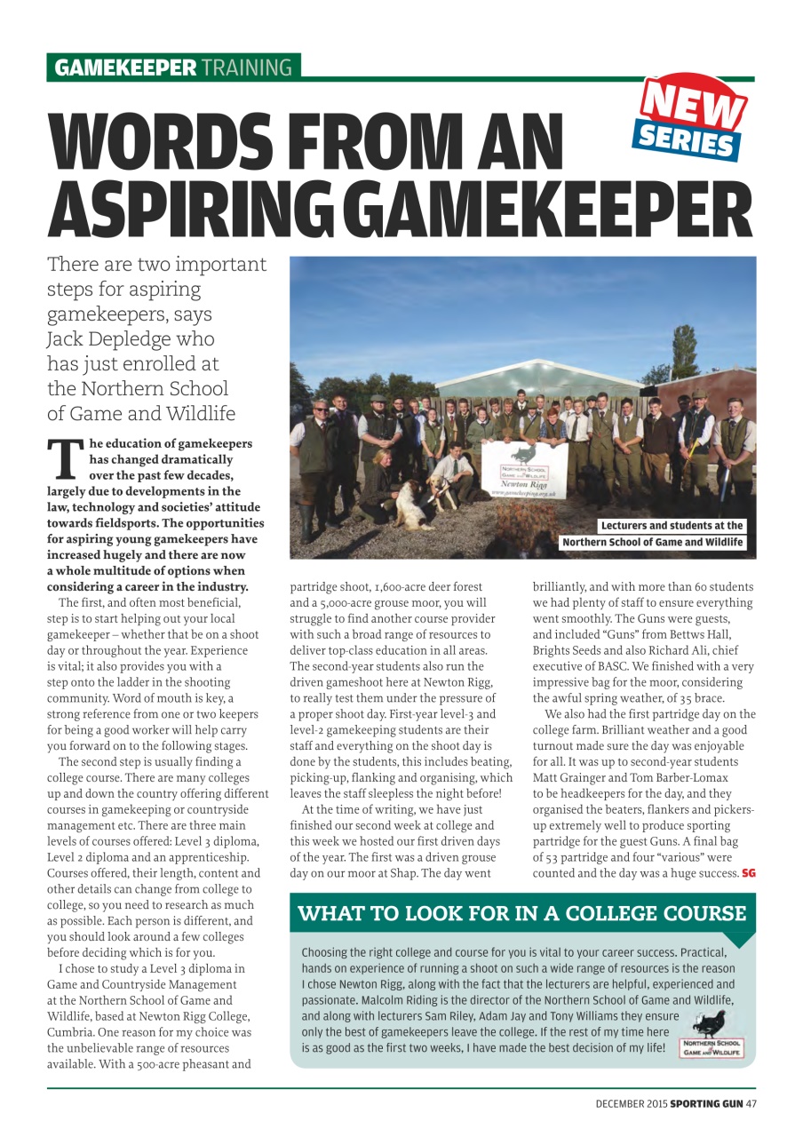 Sporting Gun Preview Pages