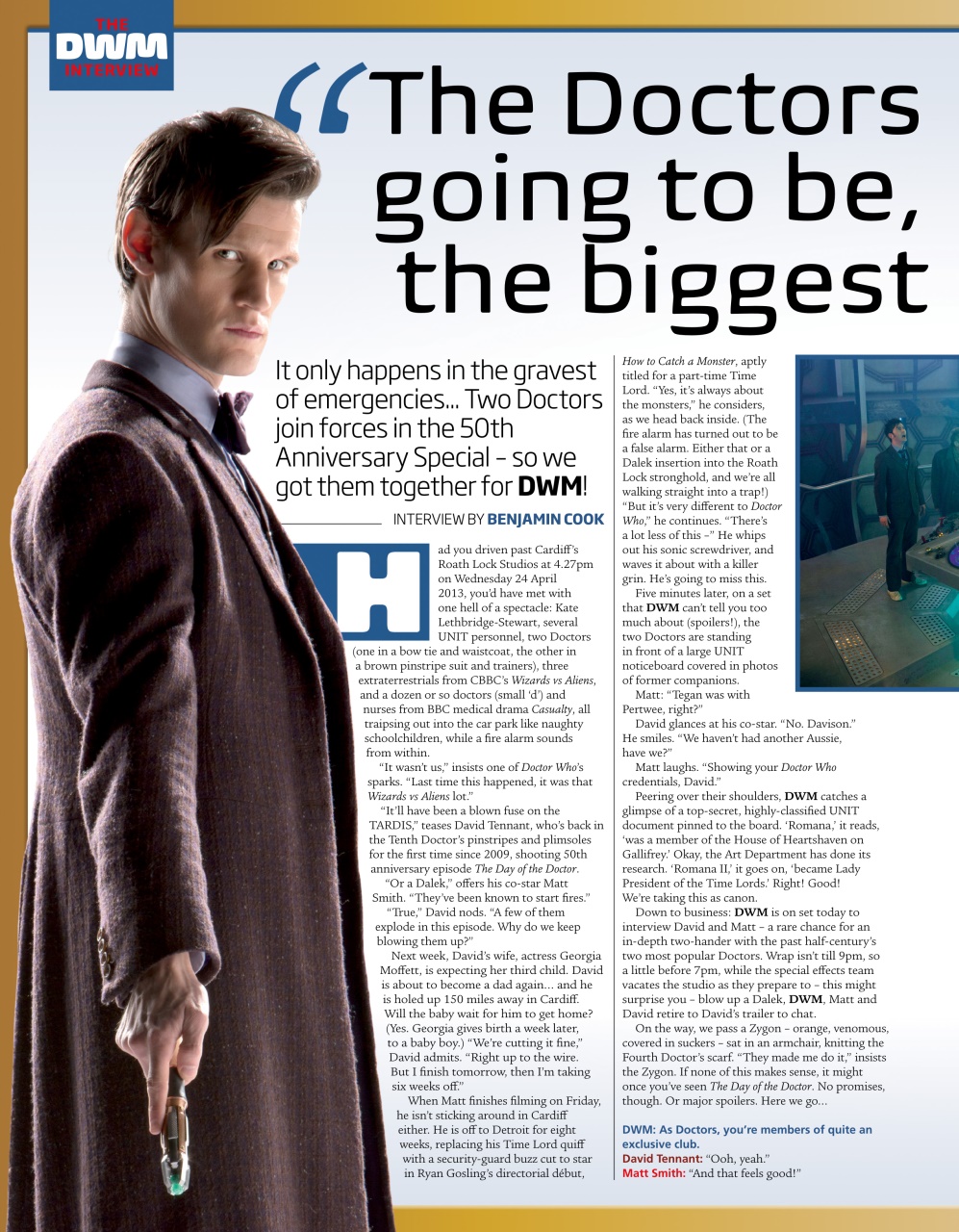 Doctor Who Magazine Preview Pages
