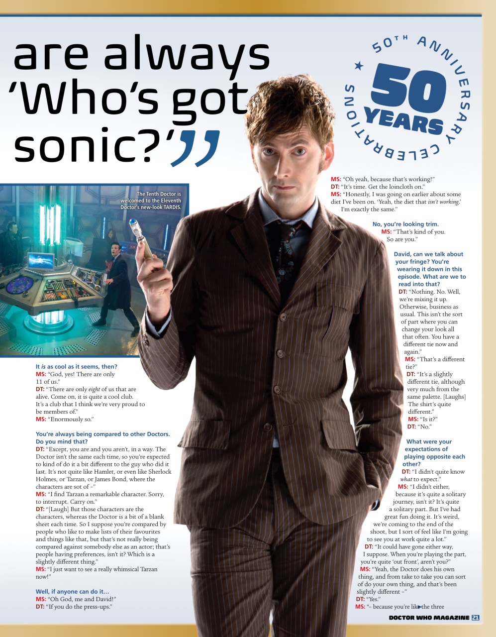 Doctor Who Magazine Preview Pages