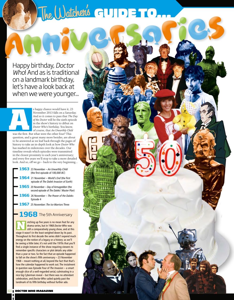 Doctor Who Magazine Preview Pages