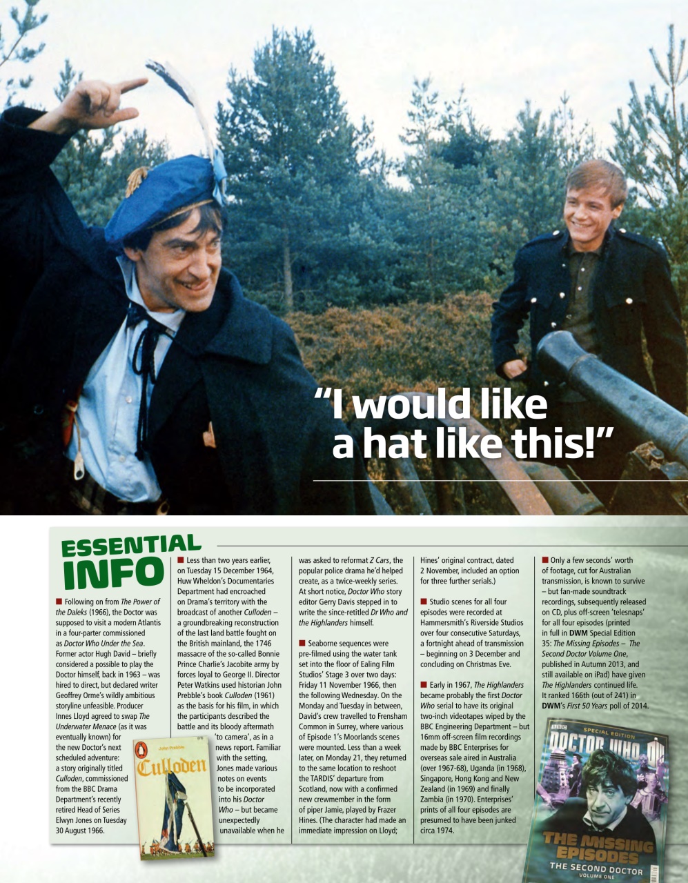 Doctor Who Magazine Preview Pages