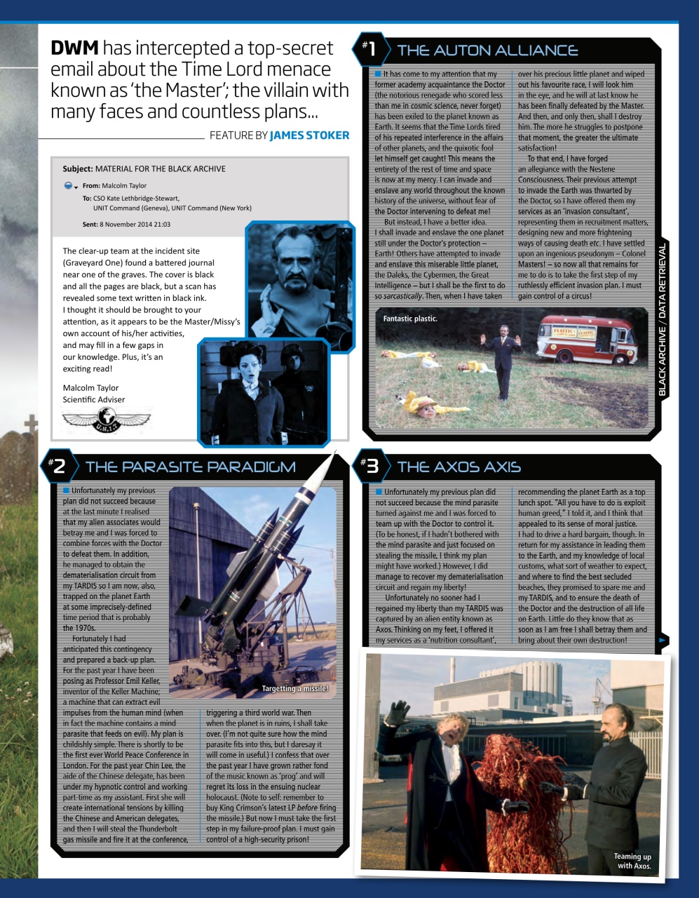 Doctor Who Magazine Preview Pages