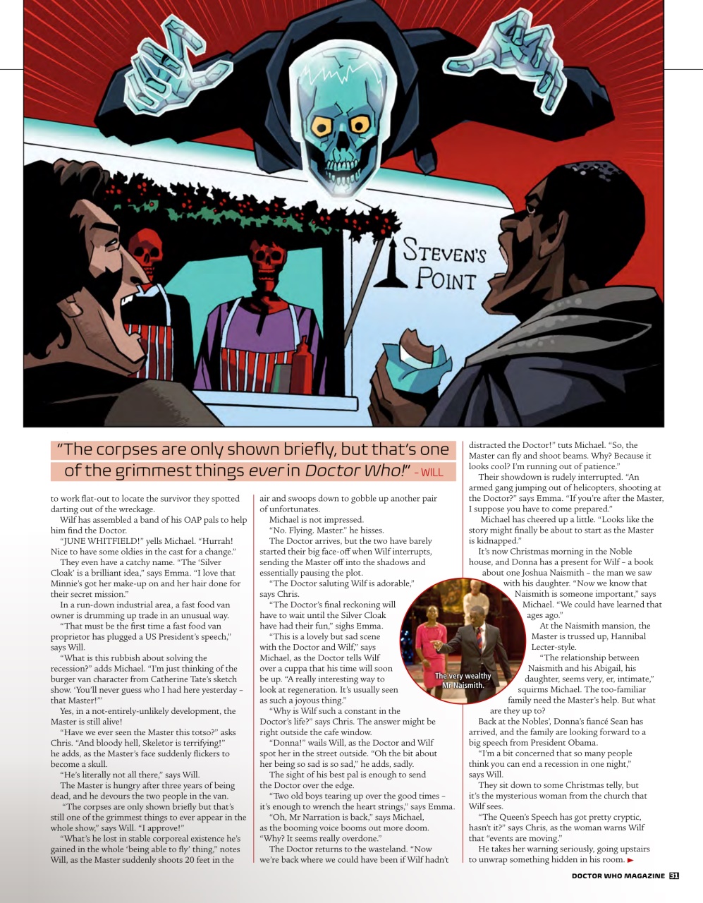 Doctor Who Magazine Preview Pages