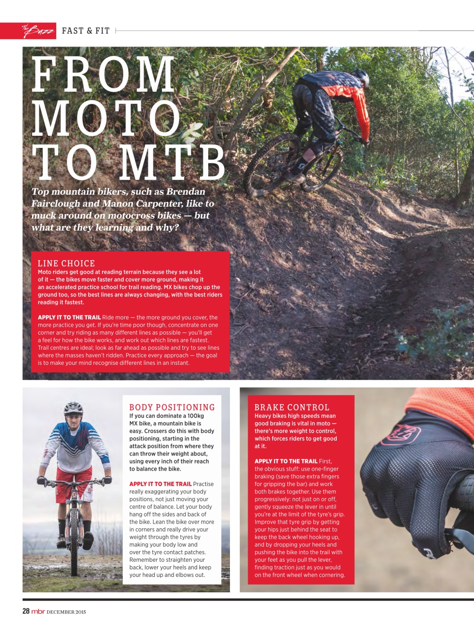 Mountain Bike Rider Preview Pages