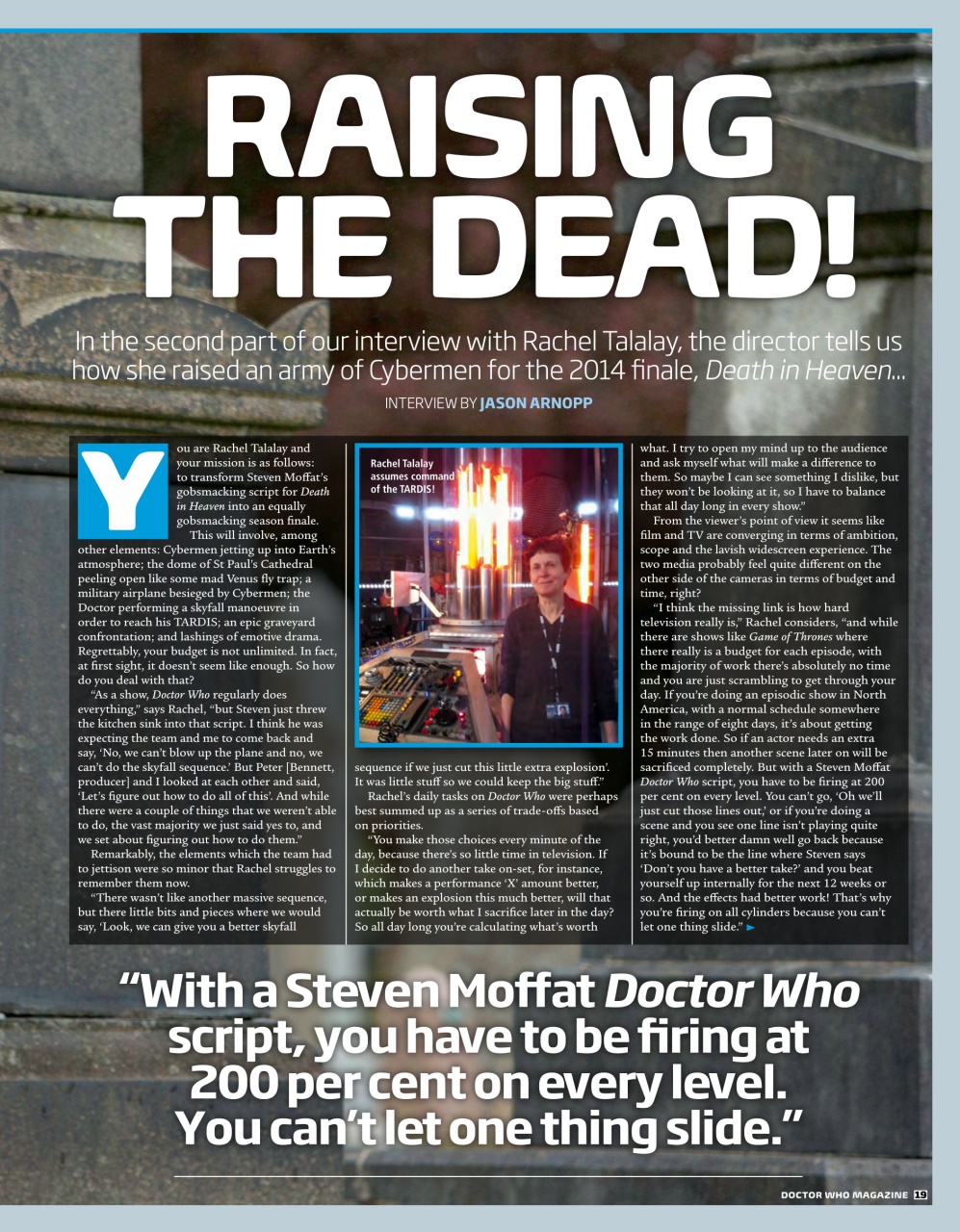 Doctor Who Magazine Preview Pages