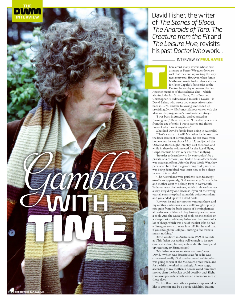 Doctor Who Magazine Preview Pages