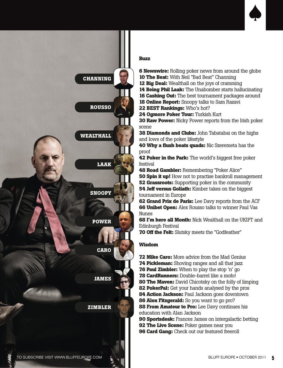 Bluff Europe Preview Pages