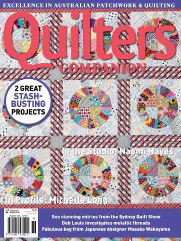 Quilters Companion issue Issue#76 Dec/Jan 15