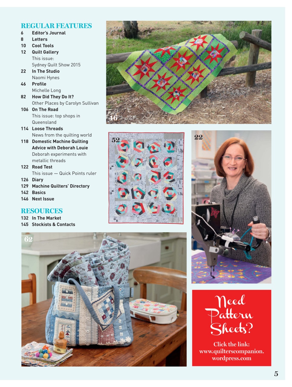 Quilters Companion Preview Pages