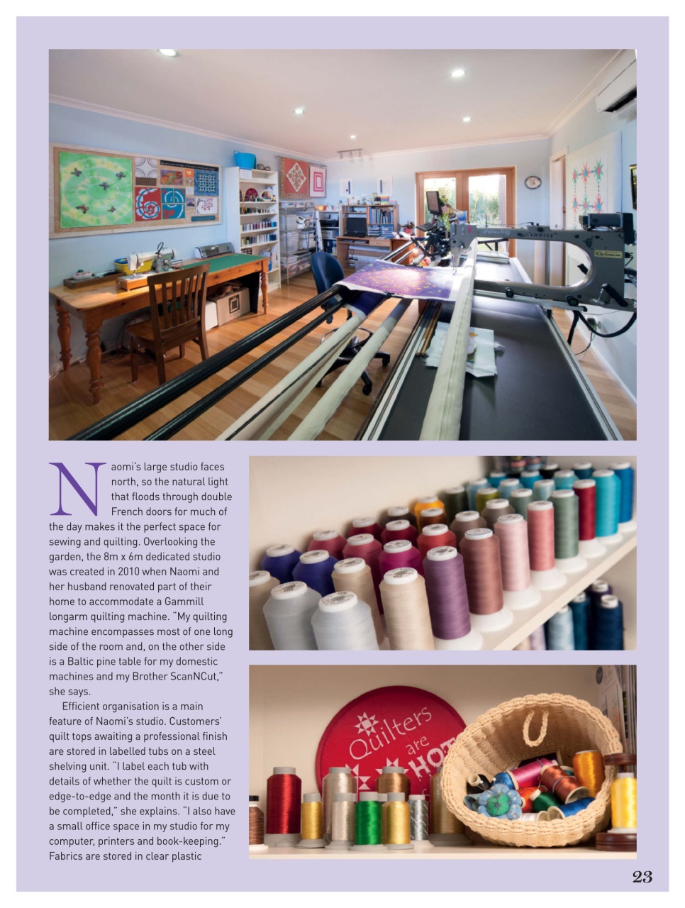 Quilters Companion Preview Pages