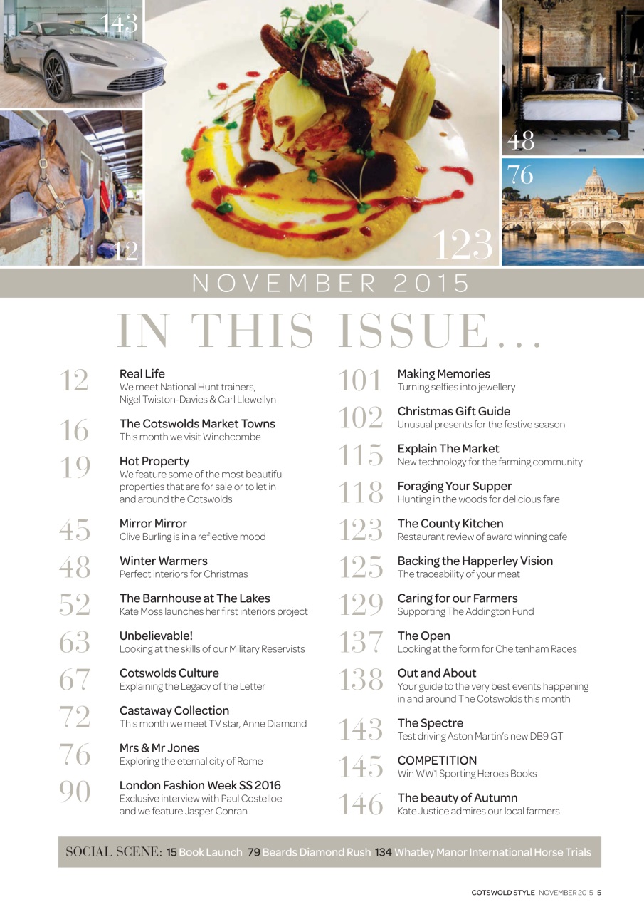 Cotswold Style Preview Pages