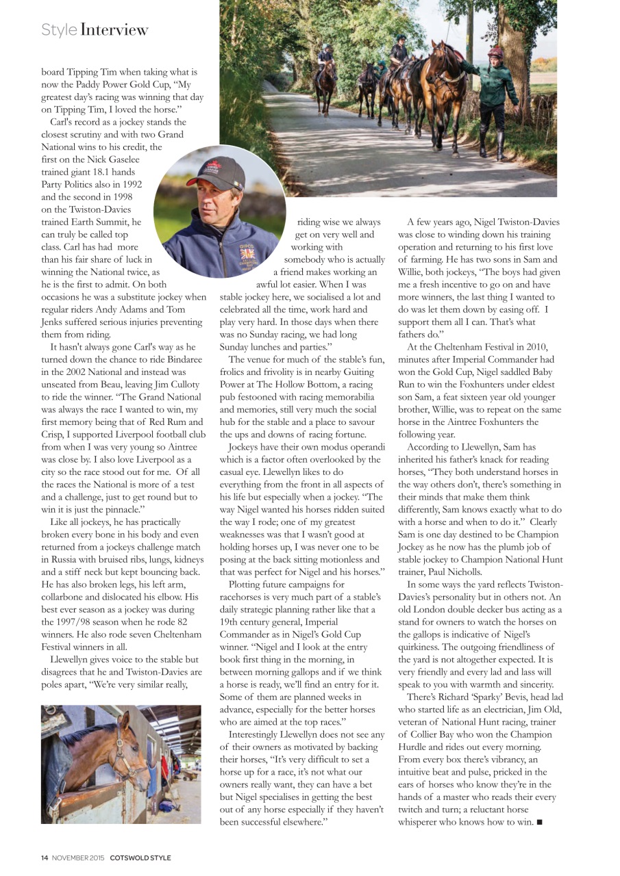 Cotswold Style Preview Pages