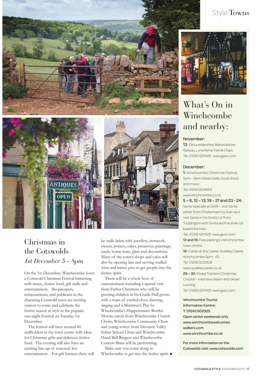 Cotswold Style Preview Pages