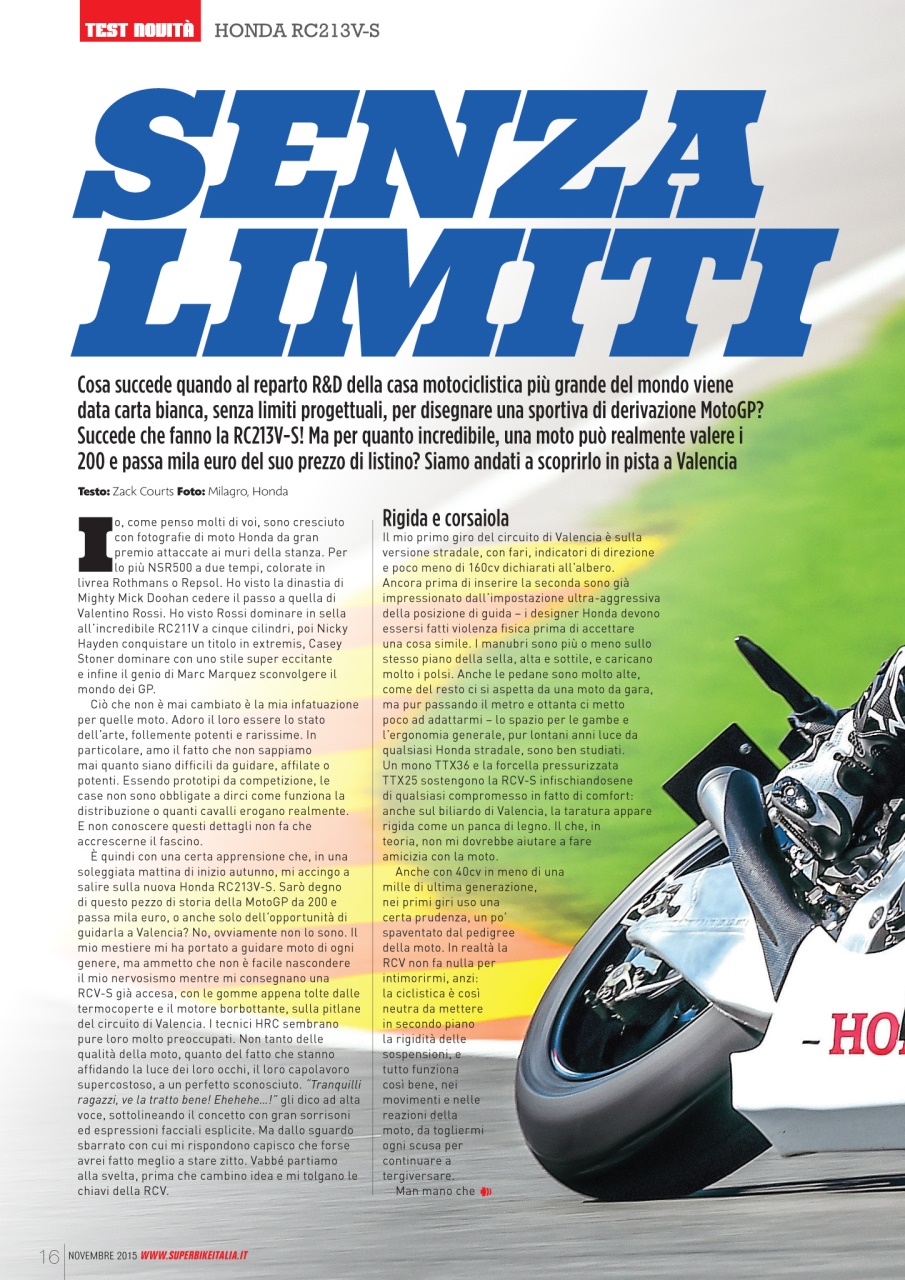 Superbike Italia Preview Pages