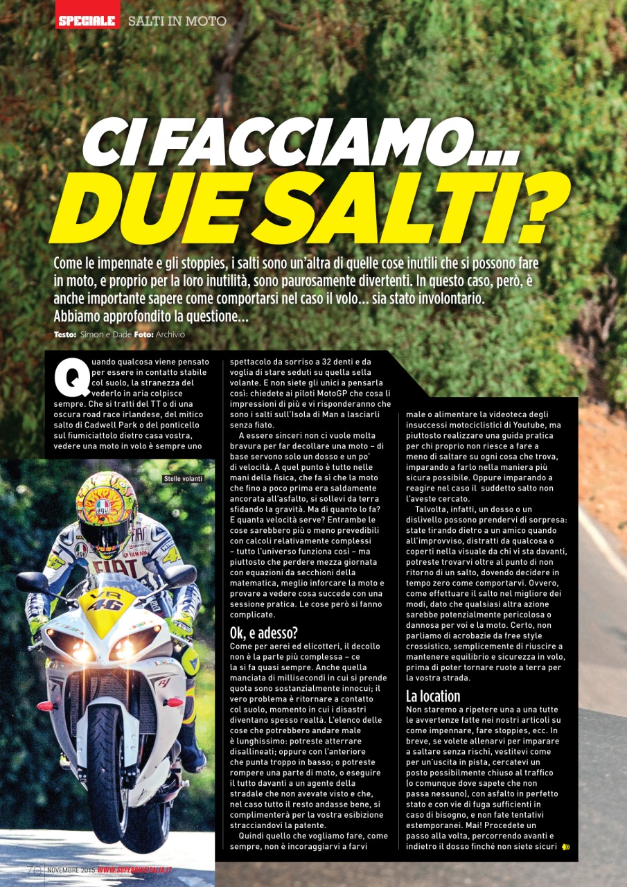 Superbike Italia Preview Pages