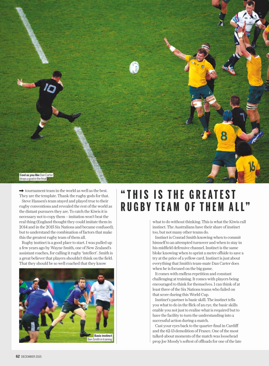 Rugby World Preview Pages