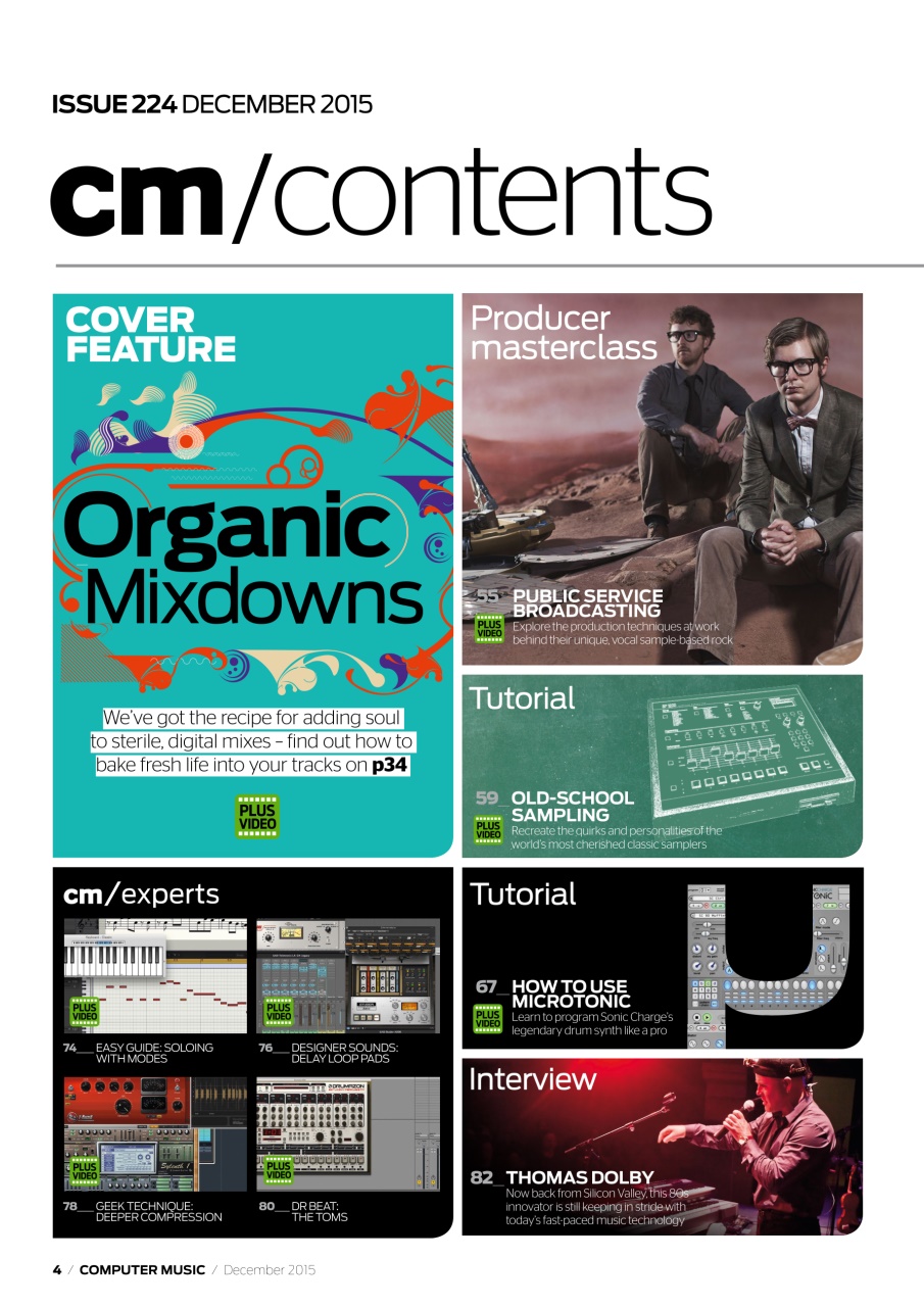 Computer Music Preview Pages