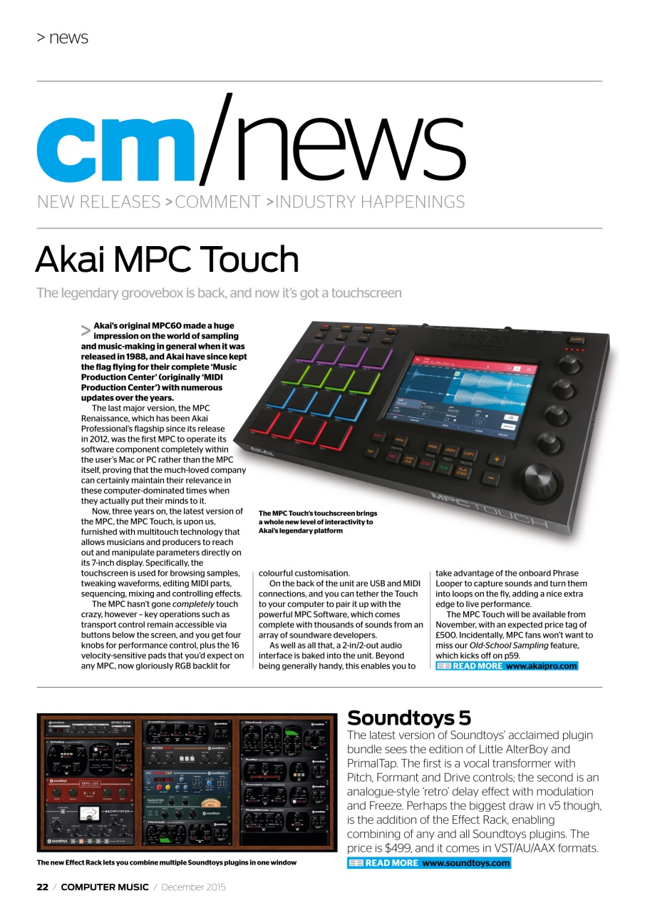 Computer Music Preview Pages