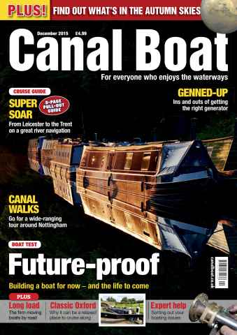 Canal Boat issue December 2015