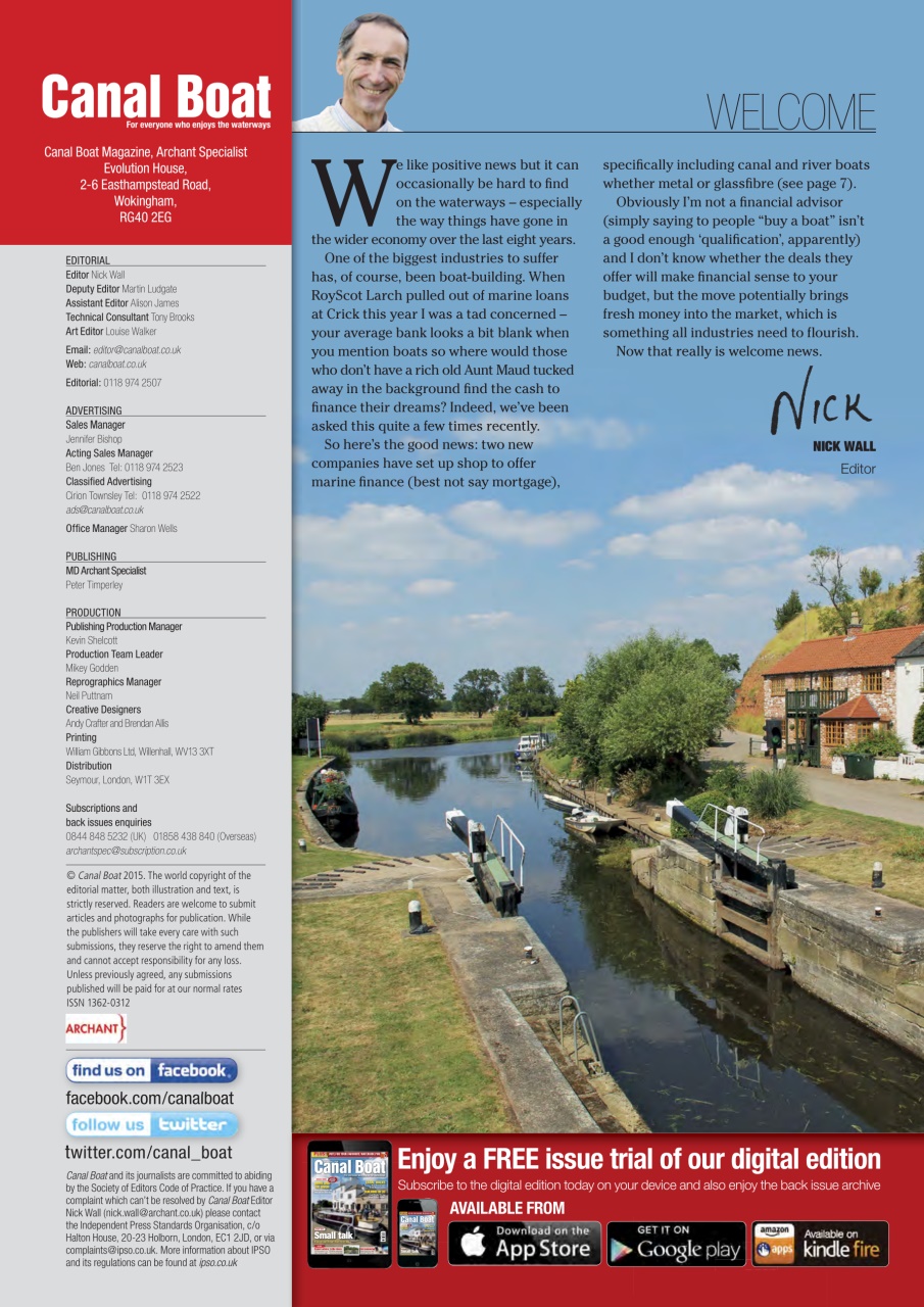 Canal Boat Preview Pages