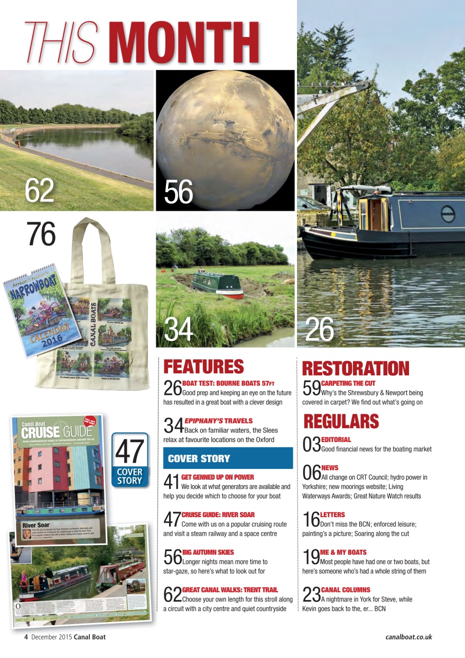Canal Boat Preview Pages