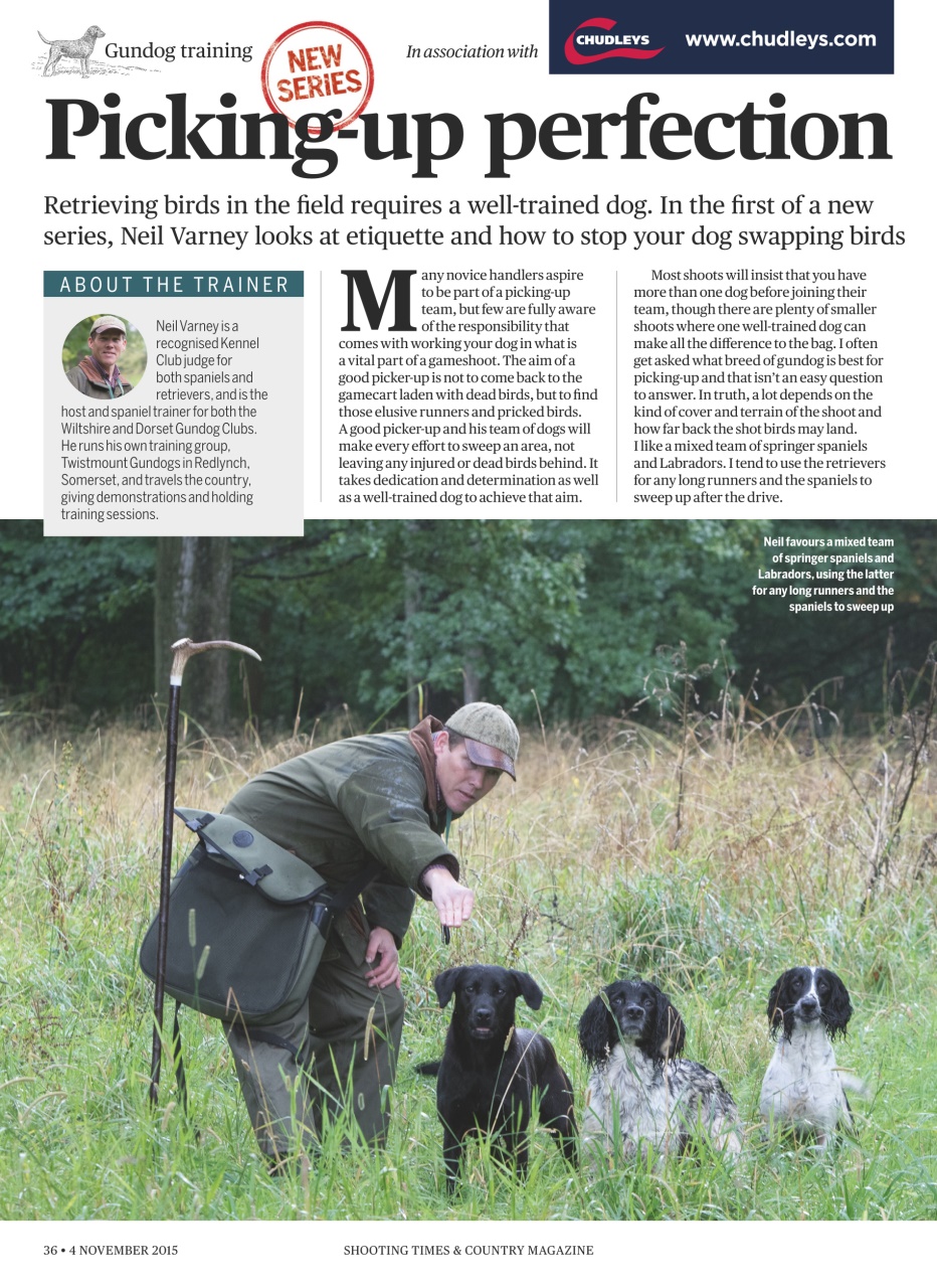 Shooting Times & Country Preview Pages