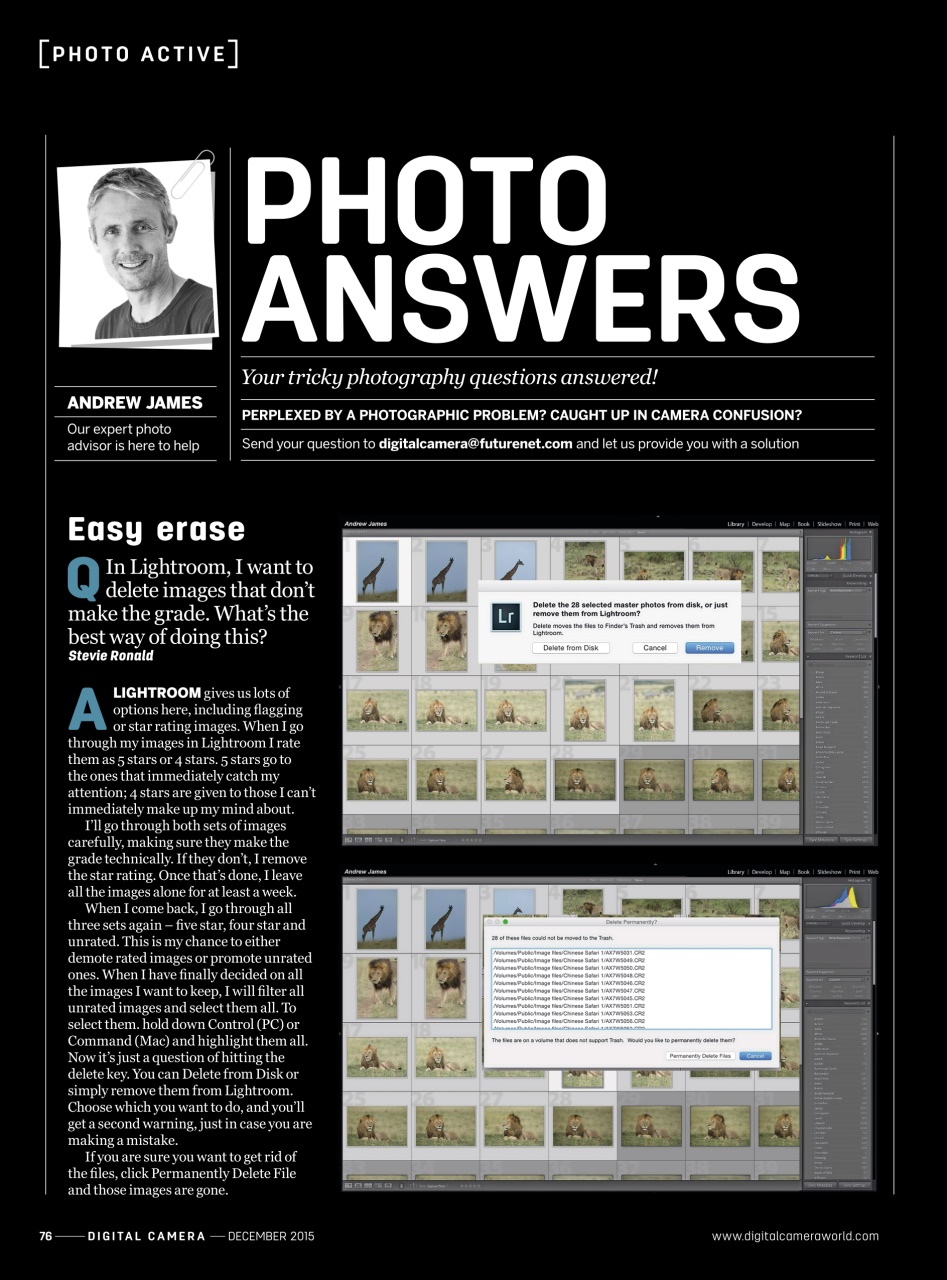 Digital Camera Magazine Preview Pages