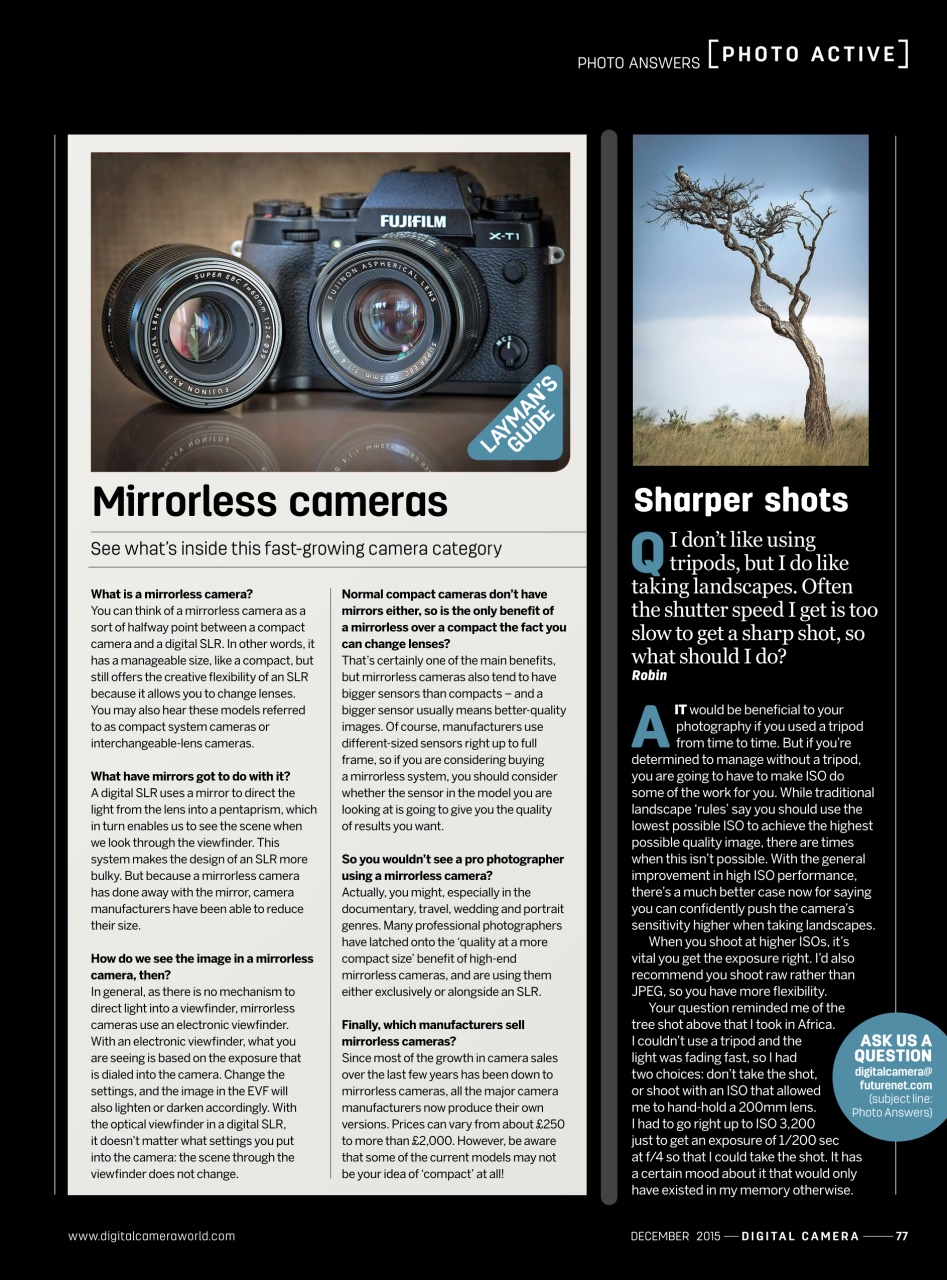 Digital Camera Magazine Preview Pages