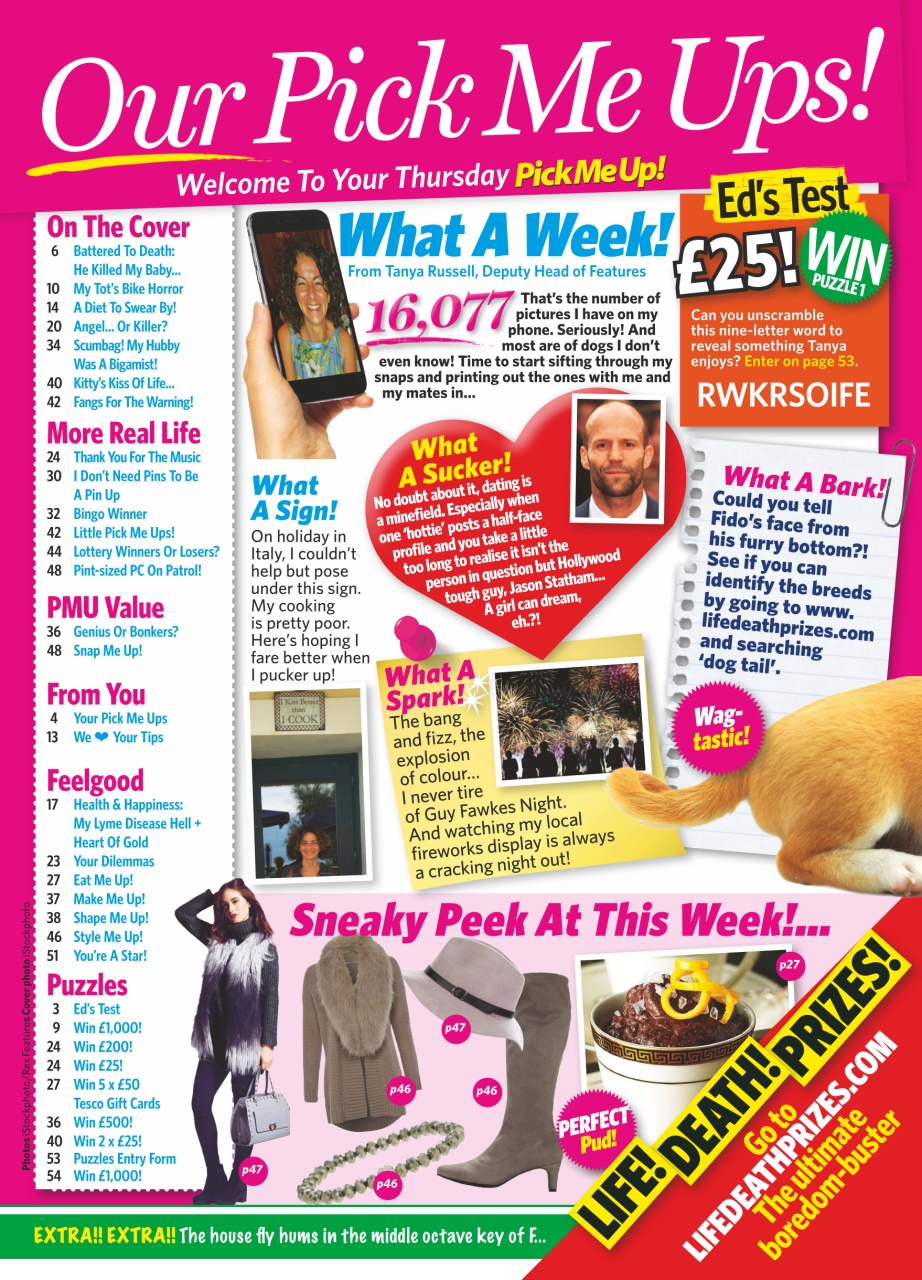 Pick Me Up Preview Pages