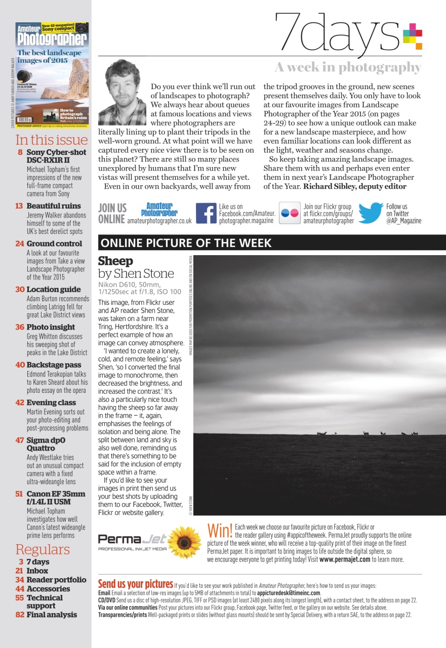 Amateur Photographer Preview Pages