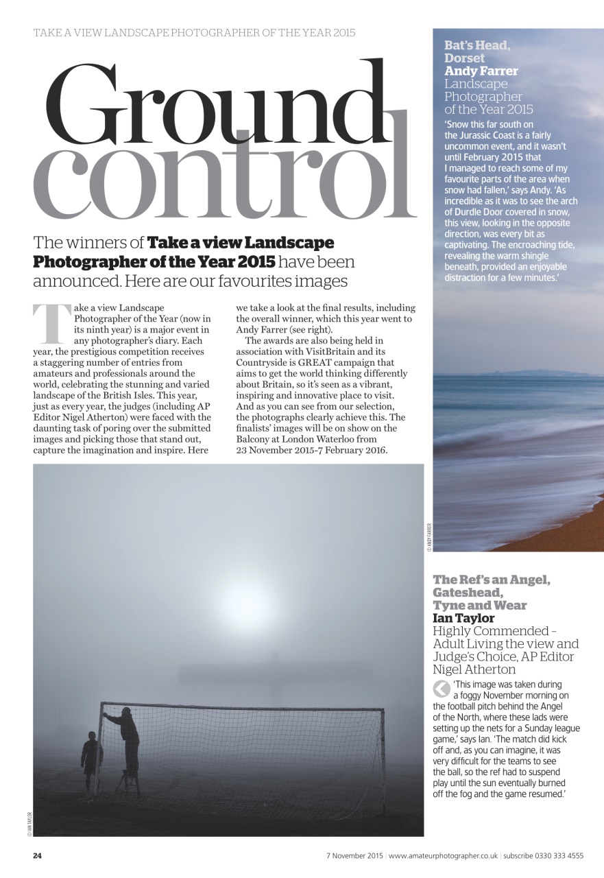 Amateur Photographer Preview Pages