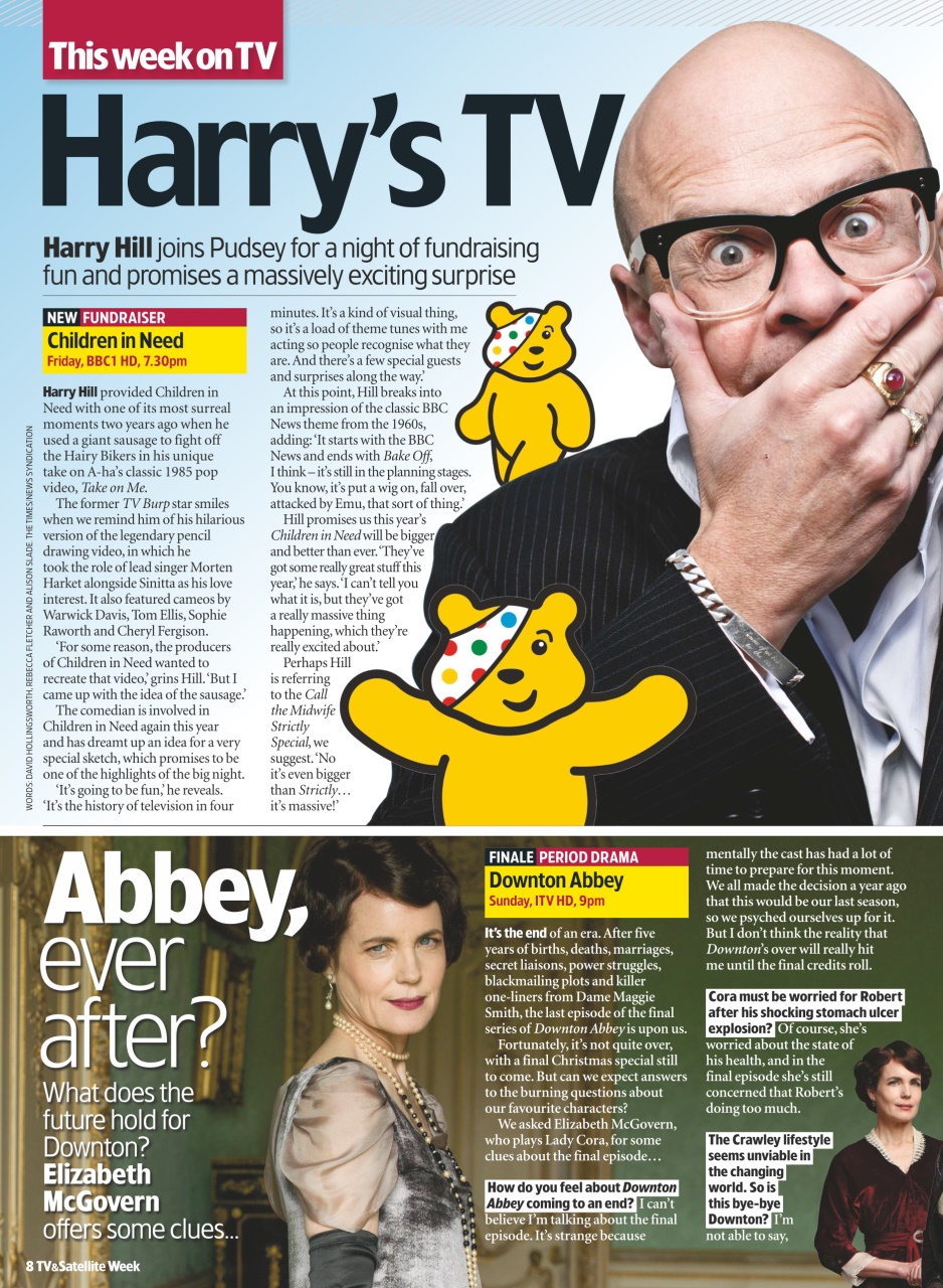 TV & Satellite Week Preview Pages