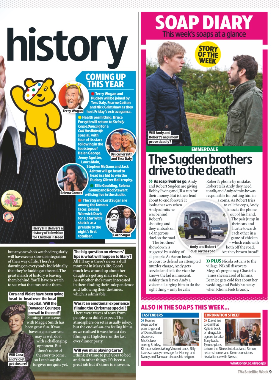 TV & Satellite Week Preview Pages